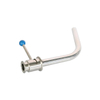 Stainless Steel 120 Degree Angle Tri Clover Beer Racking Arm Valve 