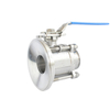 Hygienic SS304 Pneumatic Top quality Welded DIN Tank Outlet Diaphragm Valve