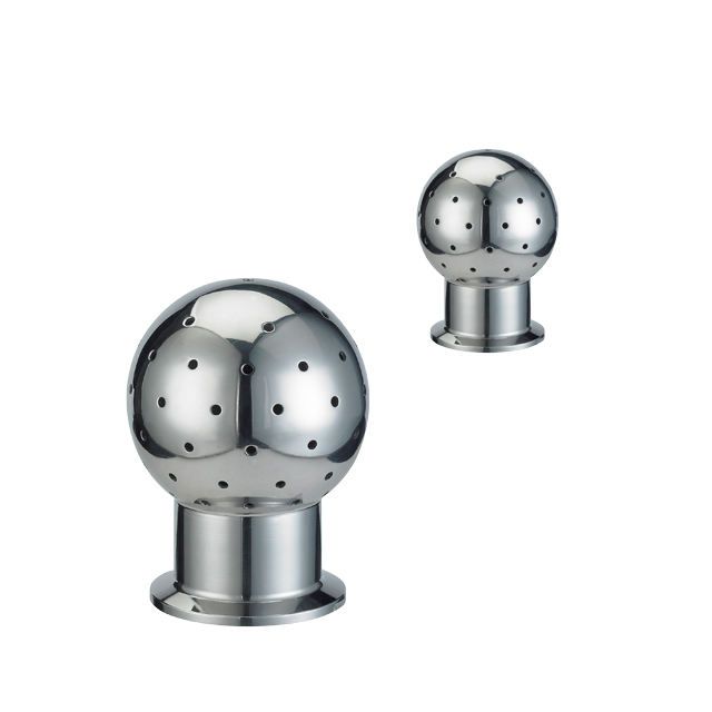 Stainless Steel Sanitary Clamp Cleaning Ball For Tank