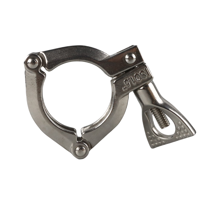 Stainless Steel Sanitary High Pressure Double Pin Clamp 
