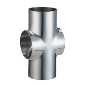 Stainless Steel Sanitary Grade SMS JN-FT-20 2013 Equal Steel Cross for Food Industry