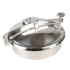 Stainless Steel Food Grade Non Pressure Mospheric Tank Manhole Glass For View