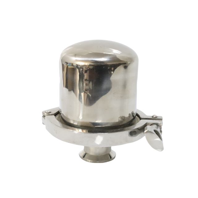 Sanitary Hygienic SS304 Air Release Valve with Tri-Clover Ends