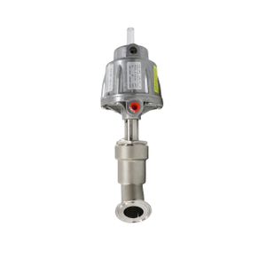 SS316L Customizable Two Way Clamp Angle Seat Valve