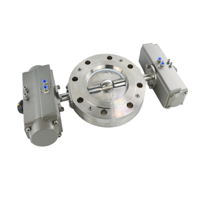 INOX 316L Food Grade Flange Body JN-XW 23 1001 360 Degree Double Rotor Metering Valve