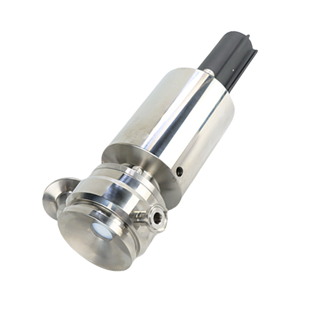 Sanitary Stainless Steel Clamped Elbow Type Sanitary Pneumatic Tank Bottom Discharge Valve 
