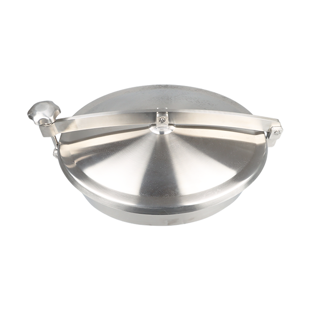 Food Grade DN300 Stainless Steel Round Outward Pressureless Tank Circular Top Manhole Cover 