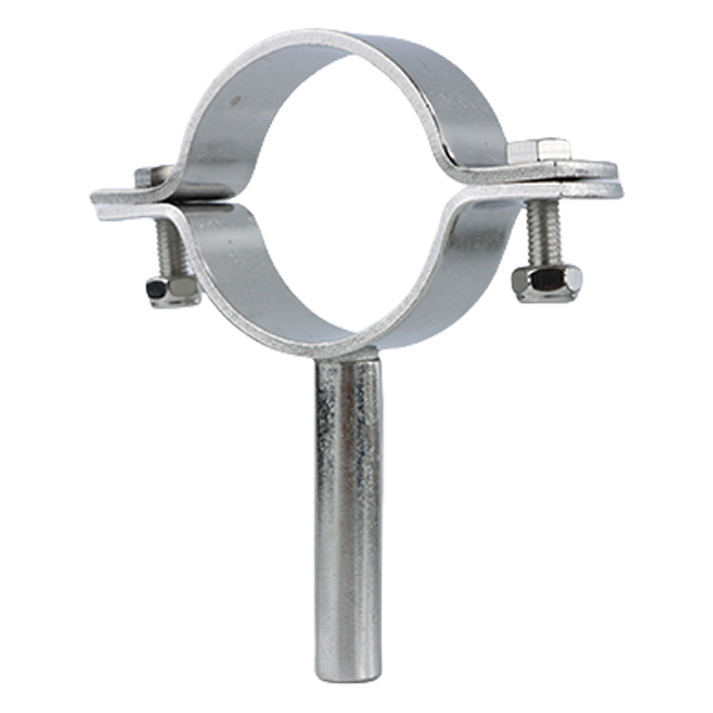  Stainless Steel Heavy Duty Ferrule Saddle Support Clamp Holder