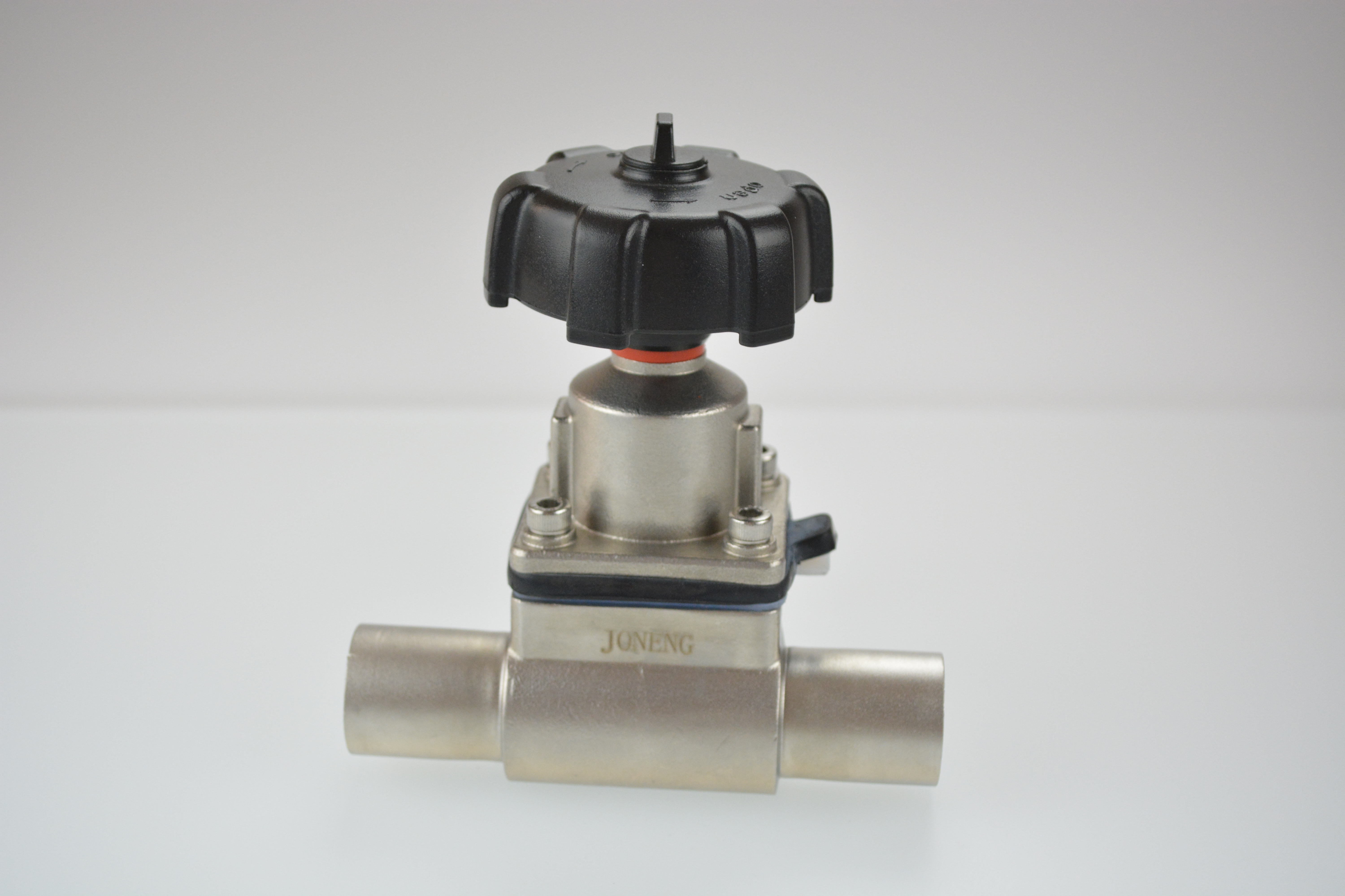 316L Sanitary Grade Three-Way Welded Manual Diaphragm Valve