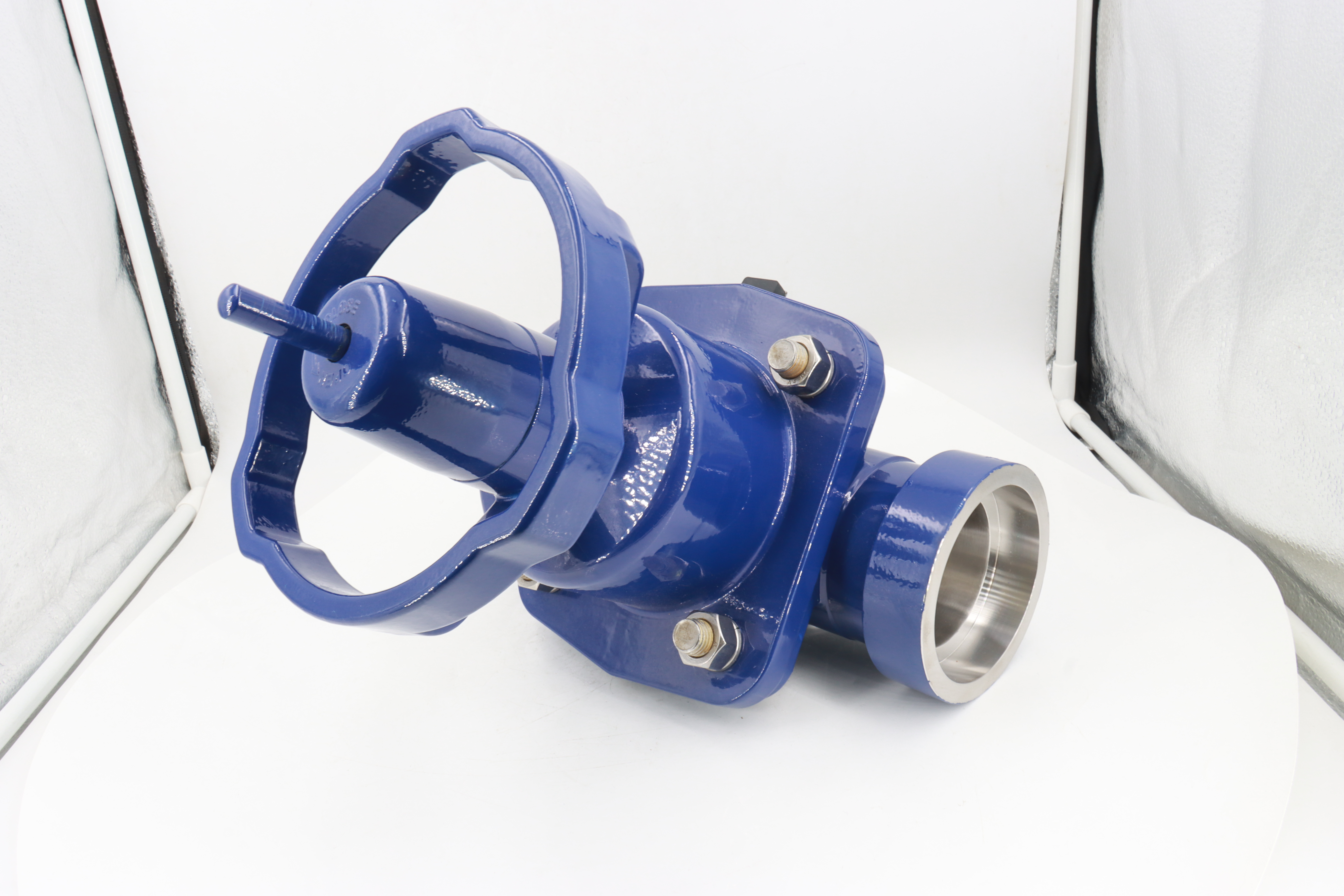 Stainless Steel Sanitary Rubbe Manual Water Diaphragm Valve