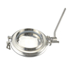 High-purity sanitary stainless steel manual powder butterfly valve