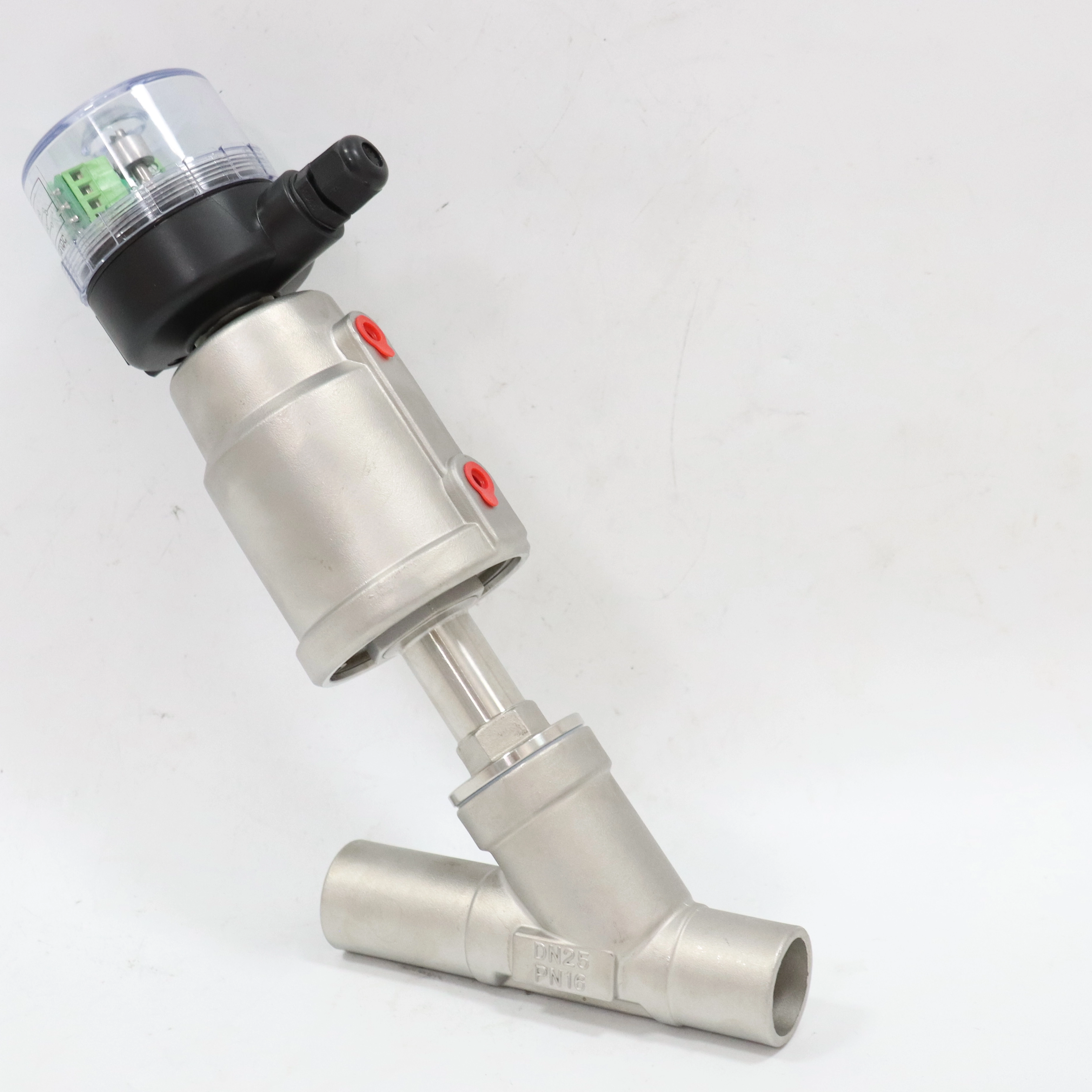 SS316L Sanitary High-Temperature Steam Feedback Angle Seat Valve