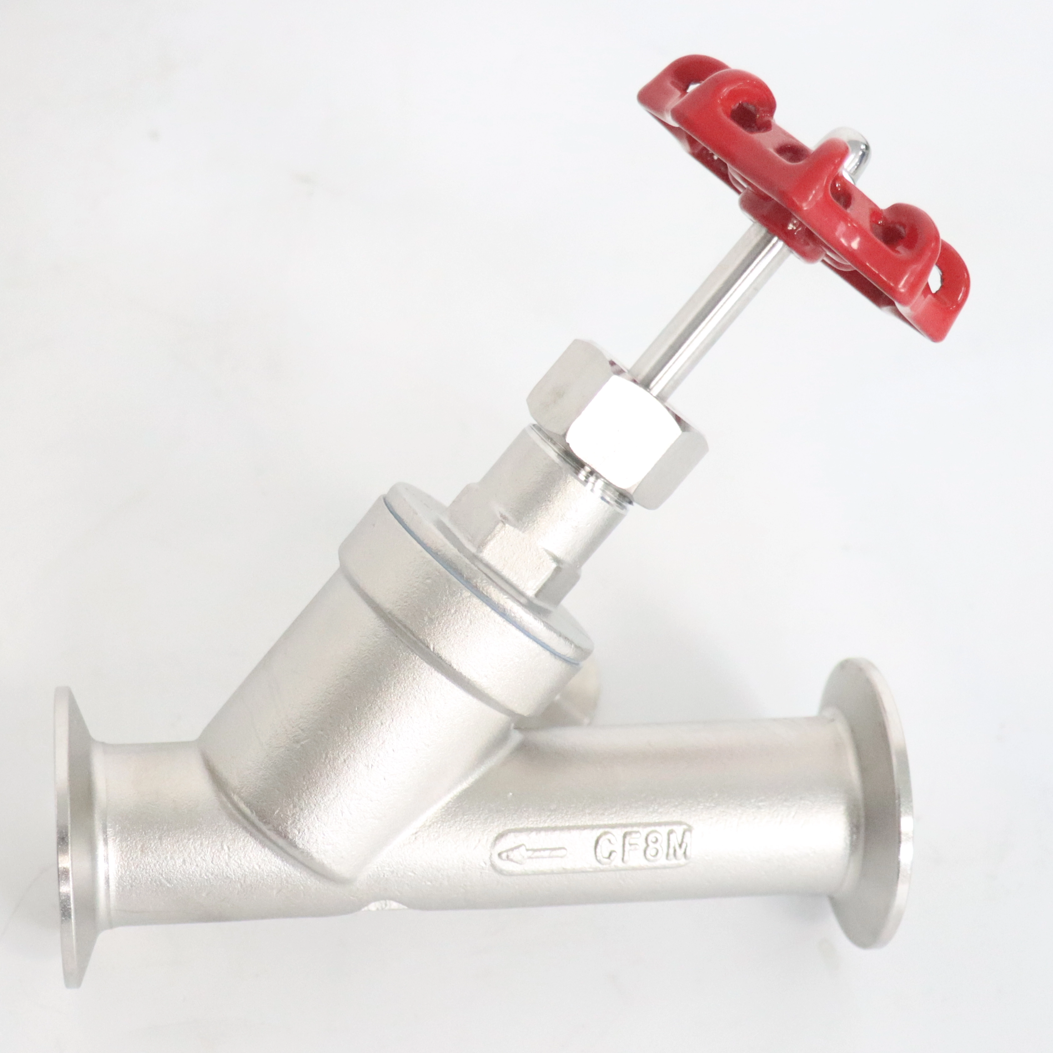 Stainless Steel Steam High Temperature Resistant Manual Quick-release Angle Seat Valve