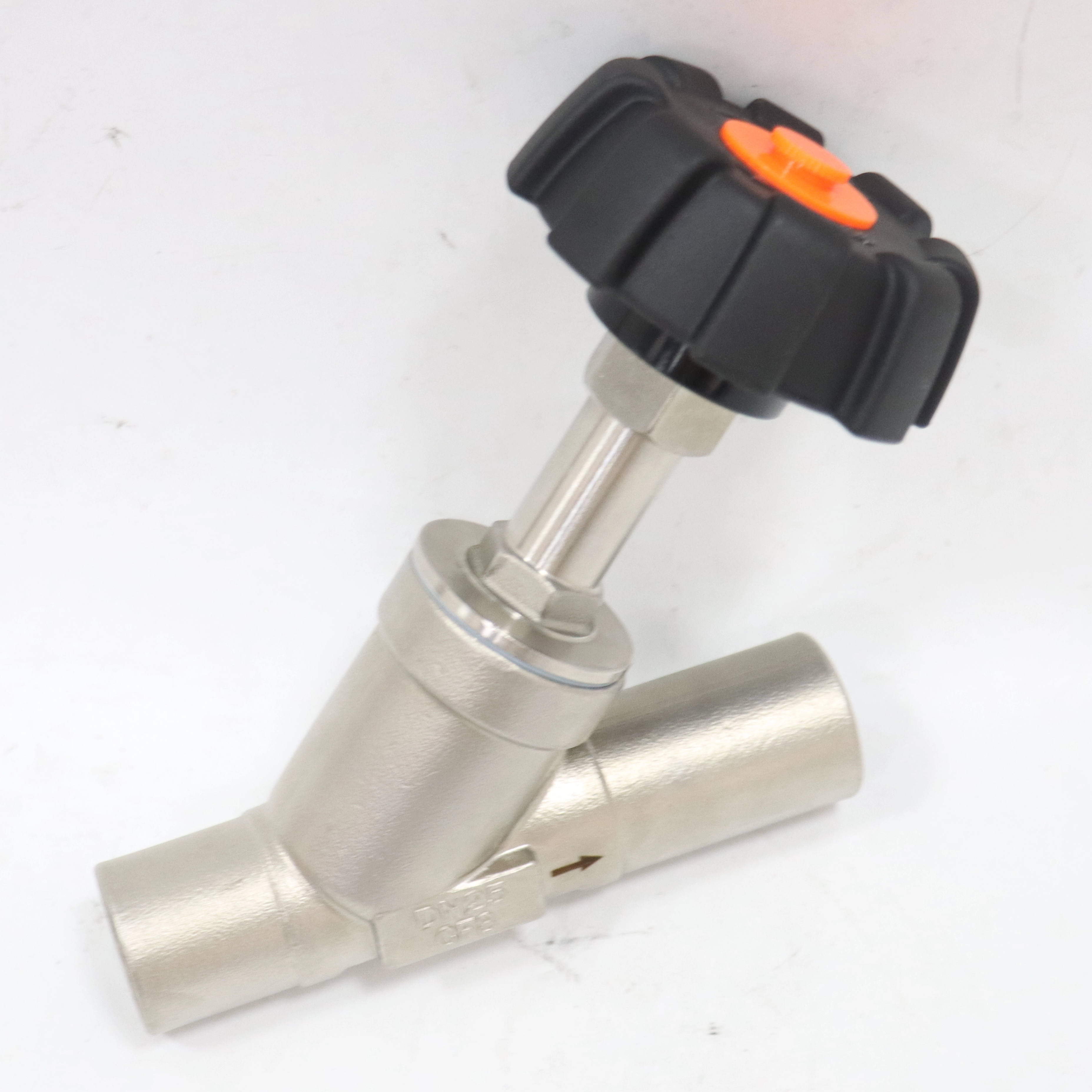 Stainless Steel Corrosion-resistant Manual Welded Steam Angle Seat Valve
