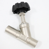Stainless Steel Corrosion-resistant Manual Welded Steam Angle Seat Valve