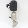 Stainless Steel Sanitary Pneumatic Intelligent Positioning Angle Seat Valve