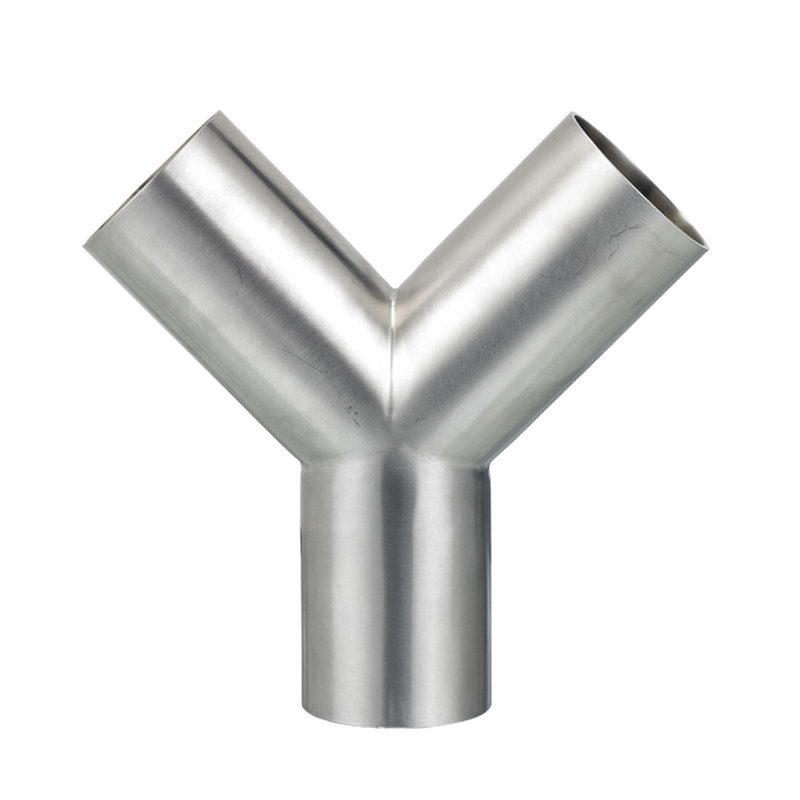 STAINLESS STEEL sch40 seamless reducing equal pipe fitting straight Y tee