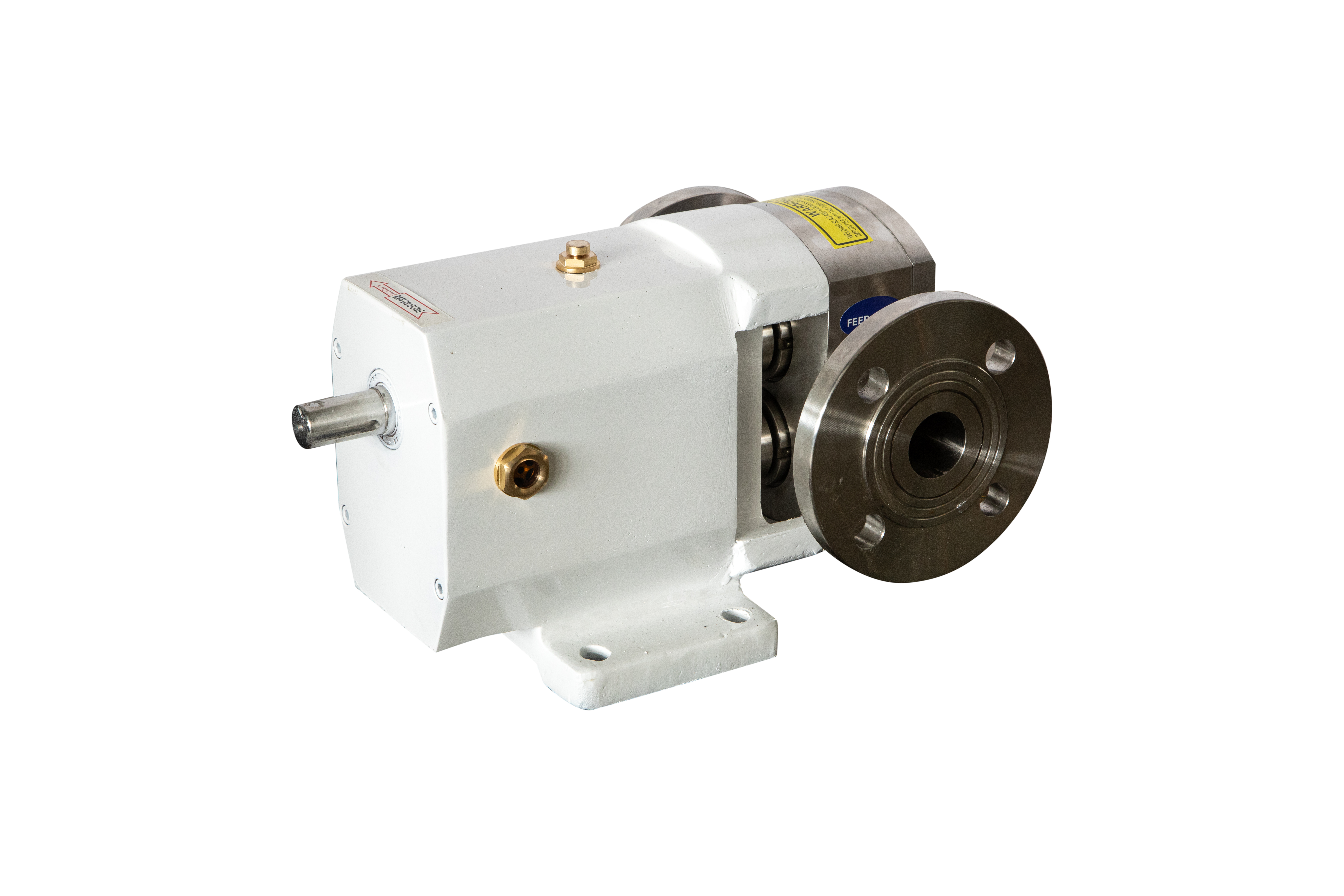 304 Stainless Steel High Flow Rate Chocolate Rubber Rotary Lobe Pump