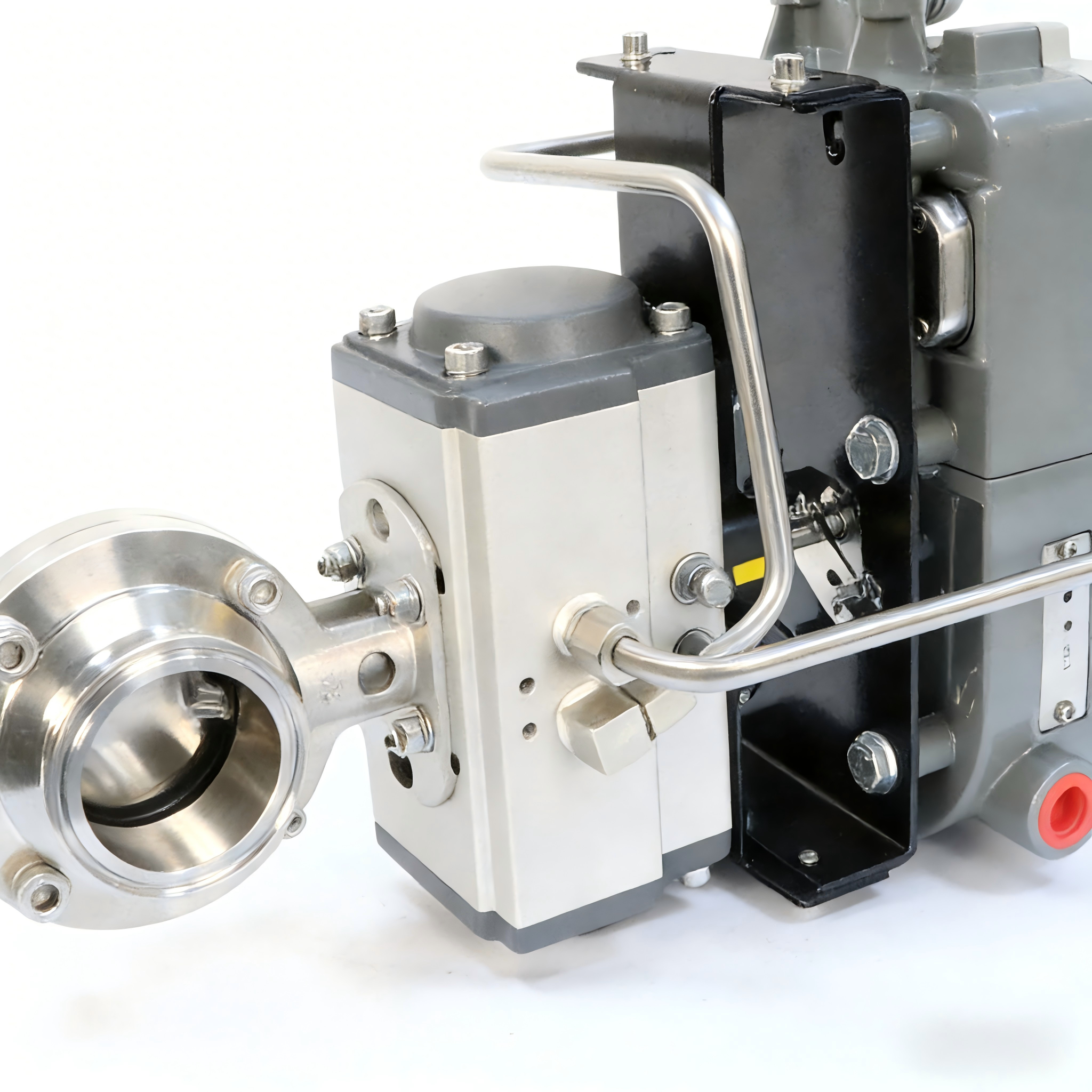 STAINLESS STEEL Concentric Groove 316L PTFE butterfly valve