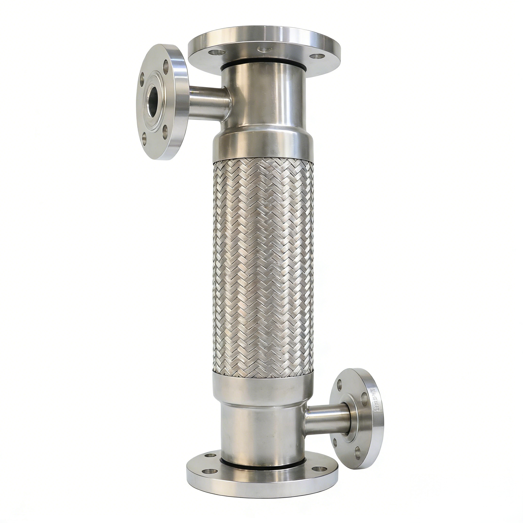 STAINLESS STEEL High Pressure Hydraulic Thread Connector Metallic Flexible Hose