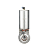 Direct-way Sanitary Stainless Steel Pneumatic VBN Butterfly Valve