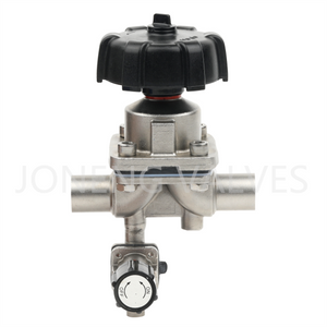 SS316L High Purity Weld Manual Direct-way Block Diaphragm Valve