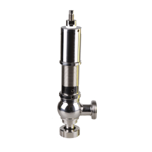 Stainless Steel Sanitary Pressure Relief Union Full-open Safety Valve