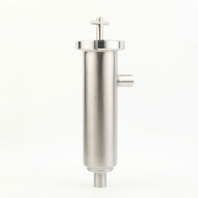 Stainless Steel Customised 90 Degree Single Bag Pipe Filter Strainer