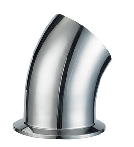 Stainless Steel SMS ISO-2WK ISO/IDF JN-FT-20 4001 Food Grad Polished Angle Bend
