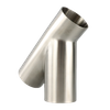 Stainless Steel Sanitary Grade SMS-S7W 3A Welded Y-Shaped Elbow For Beverage JN-FT-23 2012