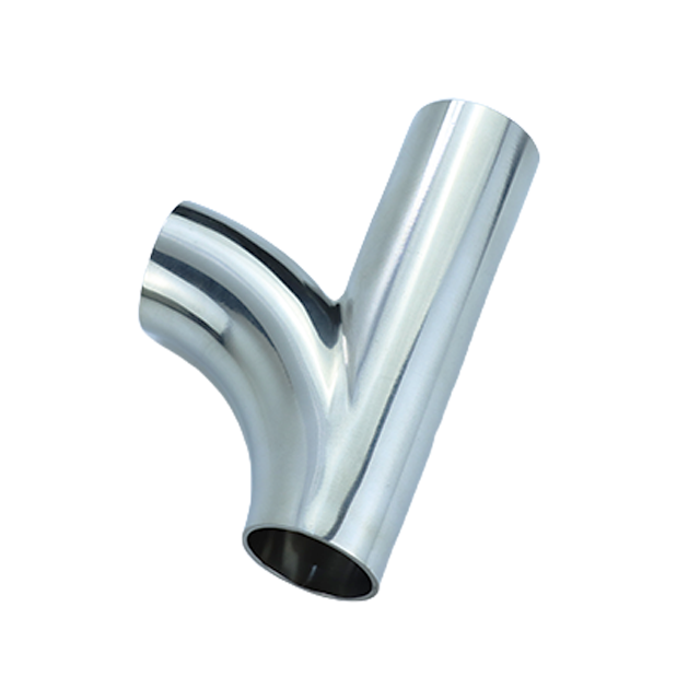 Stainless Steel Sanitary DIN11851 3A Y Shaped Seagull Tee for Water Industry JN-FT-23 3020
