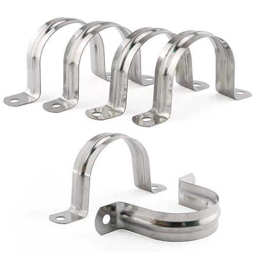  Stainless Steel One Hole Rigid Strap Conduit Pipe Clip Bracket