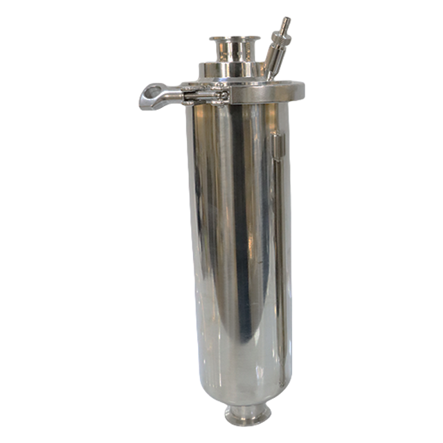 Top Flow Stainless Steel T L Straight Pipe Type Inline Strainer for Liquids Gases Filtration