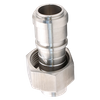 Sanitary Stainless Steel Aseptic Crimp Hose Fittings Female Swivel Connector Fitting