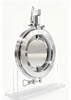 Stainless Steel Sanitary Hastelloy Powder Manual Butterfly Valve