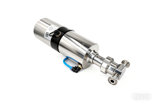 Stainless steel pneumatic small flow external thread regulating valve