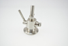 Stainless steel food-grade beer sampling valve