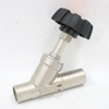 Stainless Steel Corrosion-resistant Manual Welded Steam Angle Seat Valve