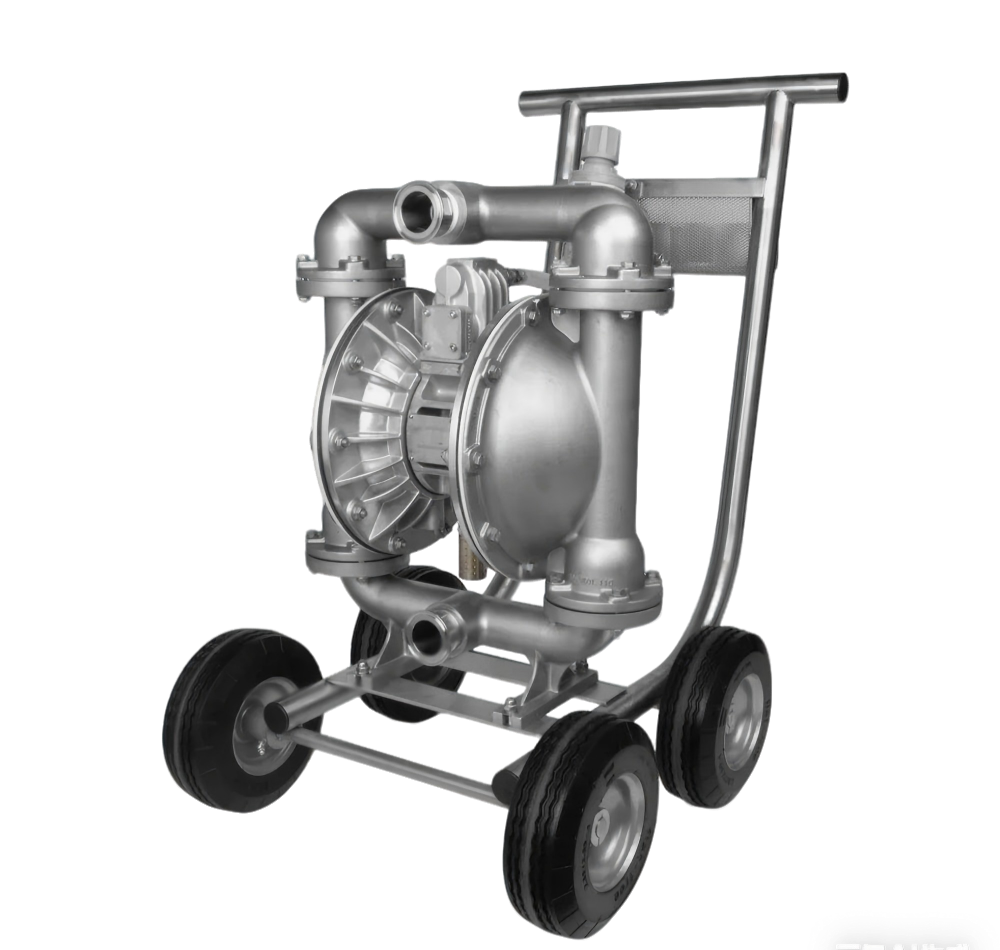 SS316L Stainless Steel Chemical High Suction Head Slurry Electric Battery Aro Diaphragm Pump