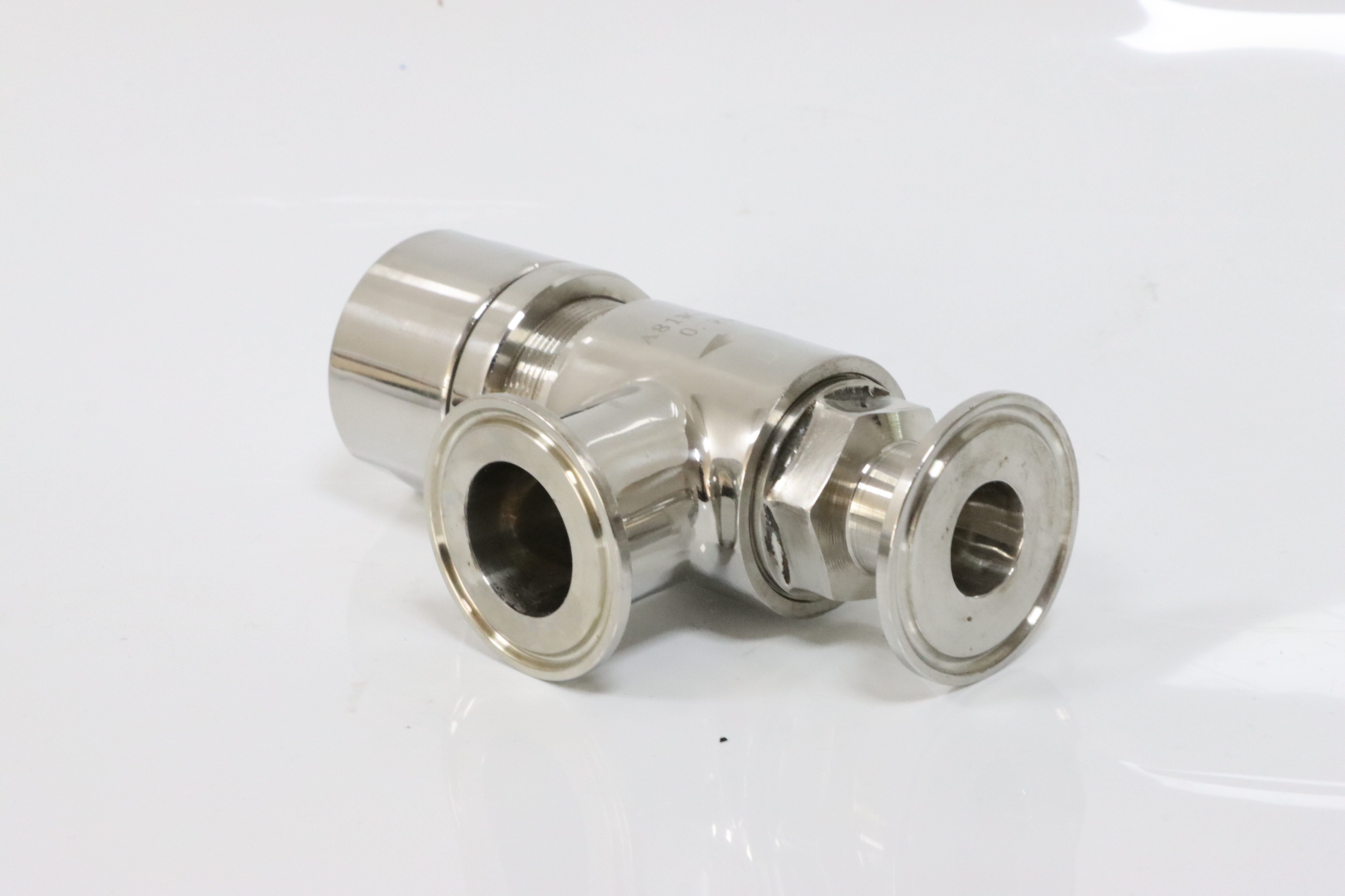 Stainless Steel Sanitary Mini Threaded exhaust Safety Relief Valve
