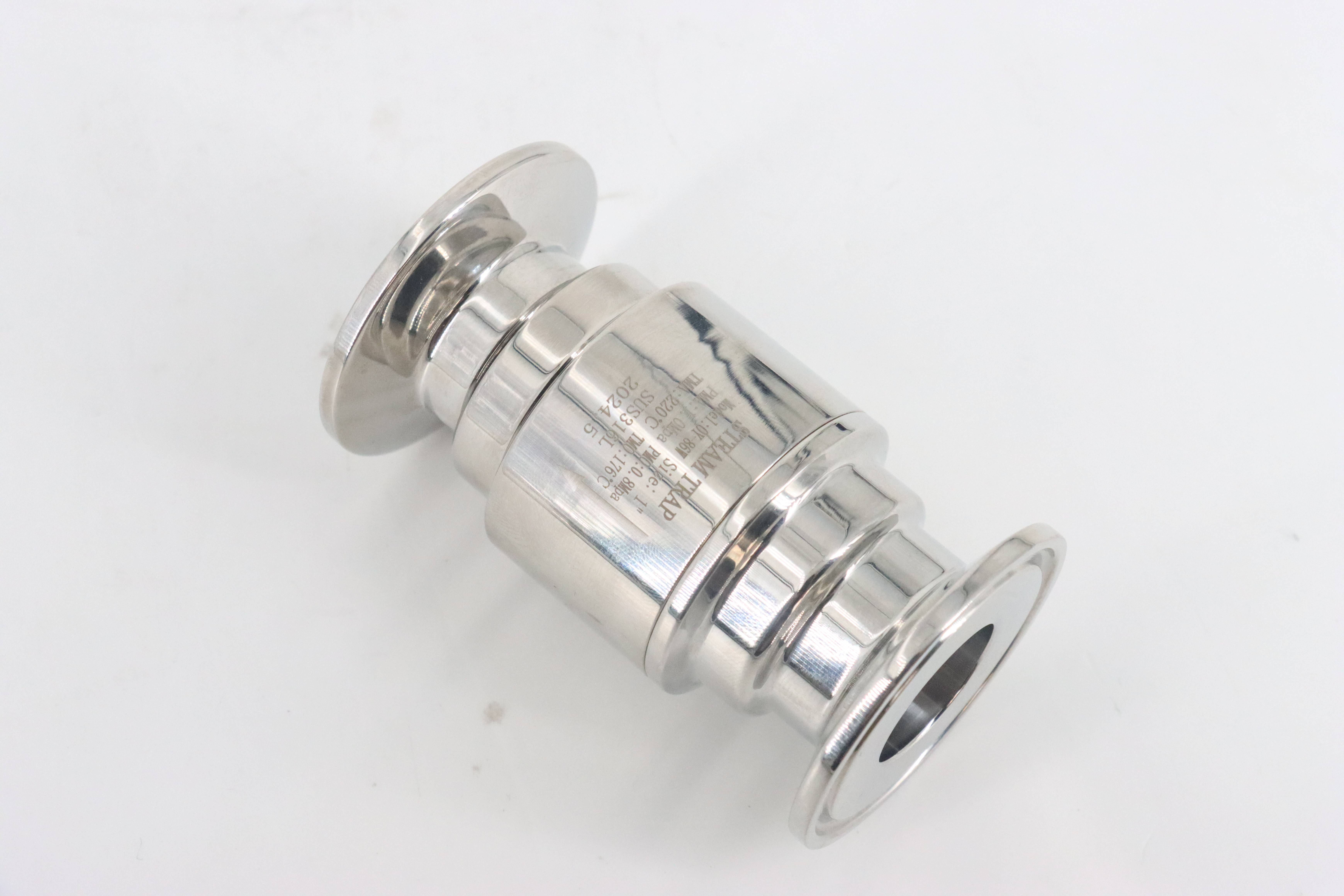 STAINLESS STEEL Thermostatic Float Superheated Water Clamp On Steam Trap