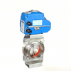 STAINLESS STEEL 6 Inches PVC Clamp Solenoid Butterfly Valve