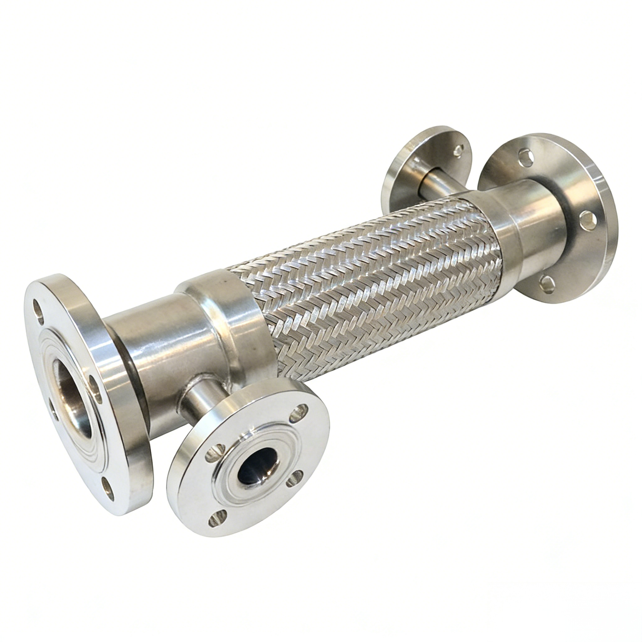 STAINLESS STEEL High Pressure Hydraulic Thread Connector Metallic Flexible Hose