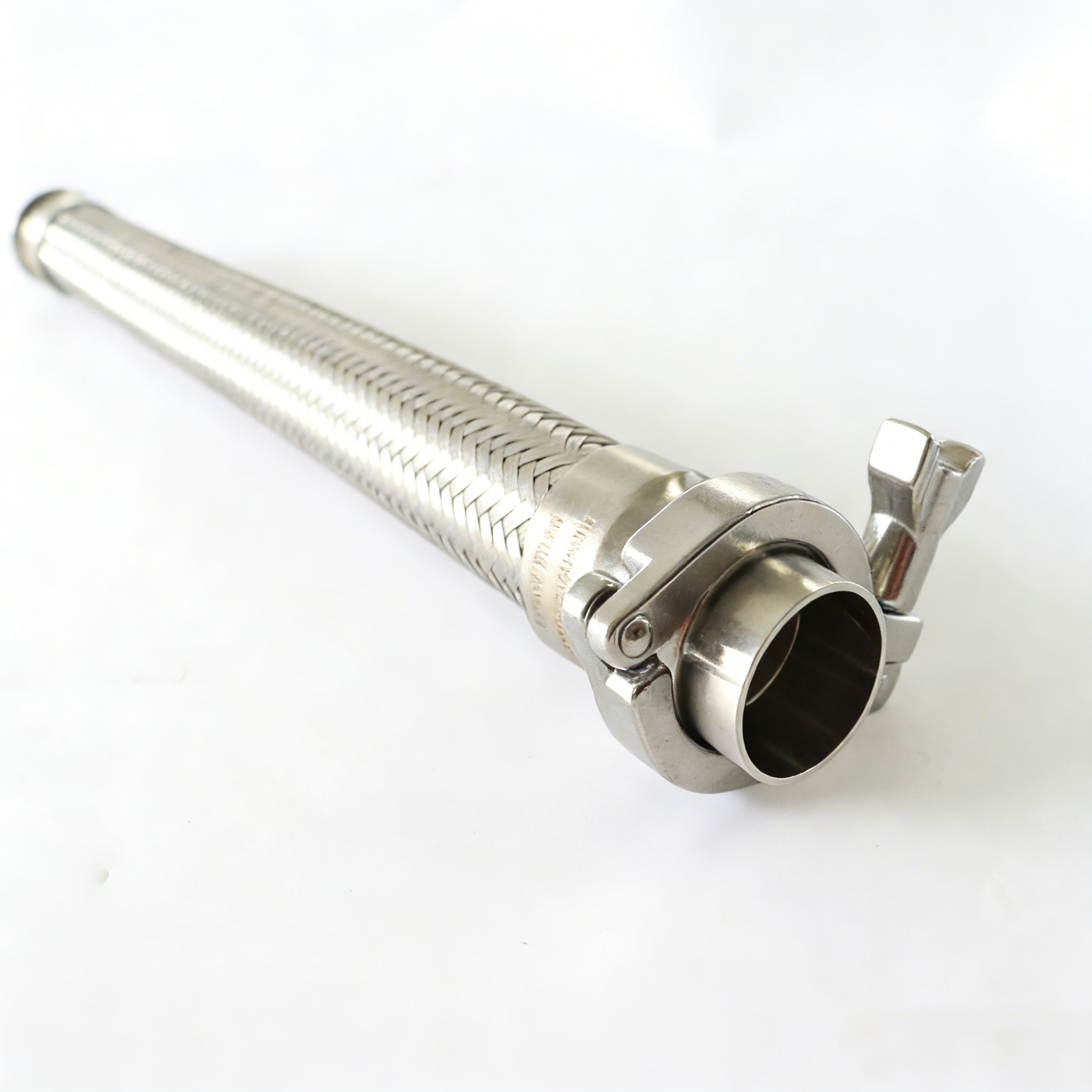 STAINLESS STEEL Food Grade Silicone Braided Wire Reinforced Flexible Hose