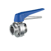 SS316L 3A Stainless Steel Sanitary Tri-clamp Manual BFY Valve 