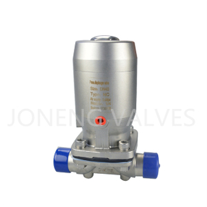 Stainless Steel Welded Diaphragm Control Valve for Food Processing