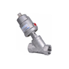 Stainless Steel Hygienic Air Control Angle Seat Valve with Thread End