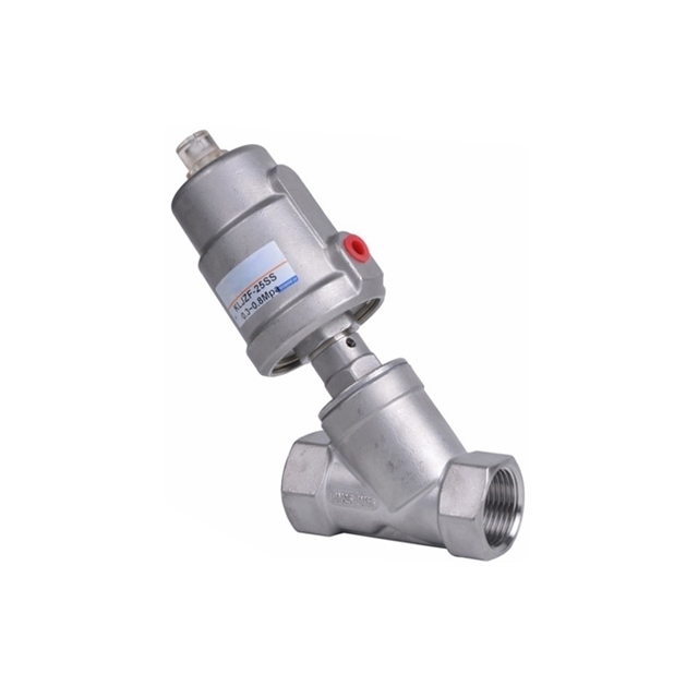 Stainless Steel 304 Customizable Sanitary Thread Pneumatic Bevel Valve