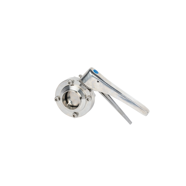 Stainless Steel Sanitary resistant Worm Gear Operated Butterfly Valve