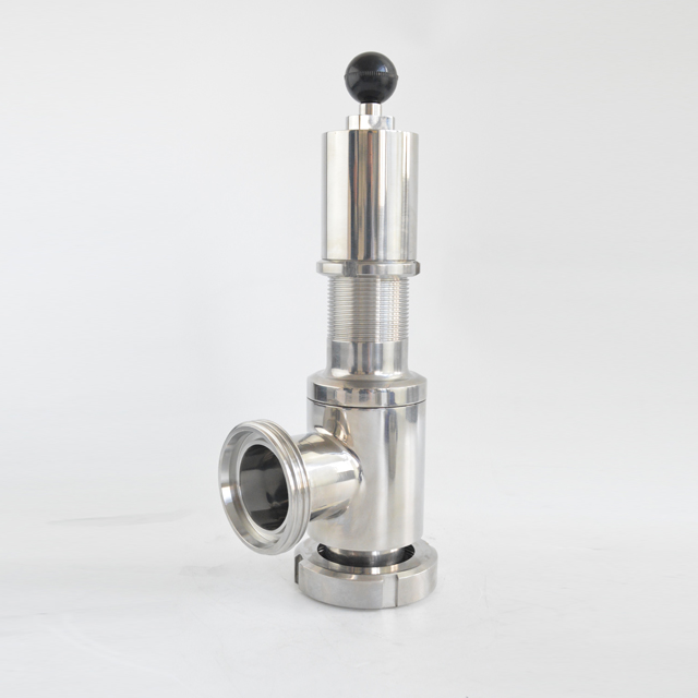 Stainless Steel Sanitary Grade Resistant Air Release Safety Valve